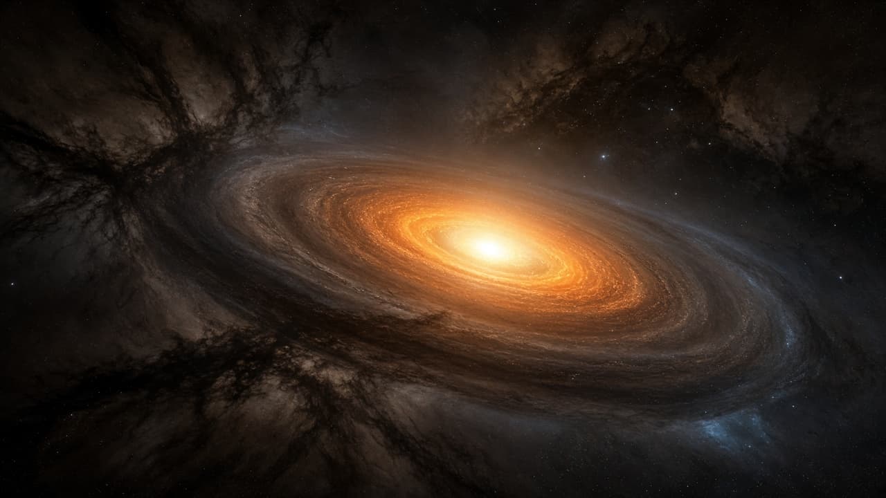 A young star surrounded by a planet-forming disk of gas and dust